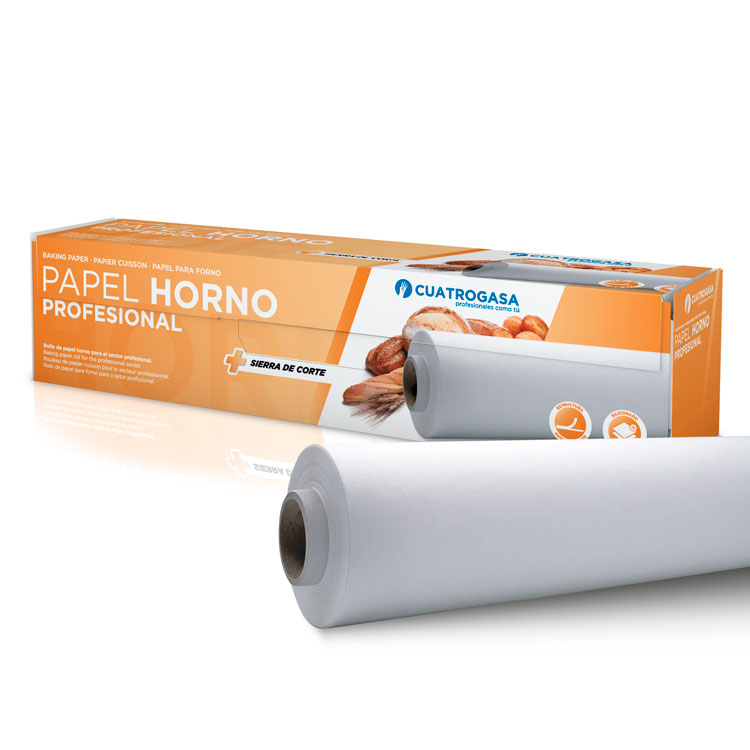 PAPEL HORNO PROFES. ROLLO 380 MM. 100 MTS C/6 - Sierra Nevada Compost and  Paper